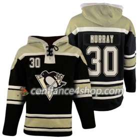 Adidas Maillot de Hockey Pittsburgh Penguins Matt Murray 30 Musta Sawyer Chandails à capuchon - Homme